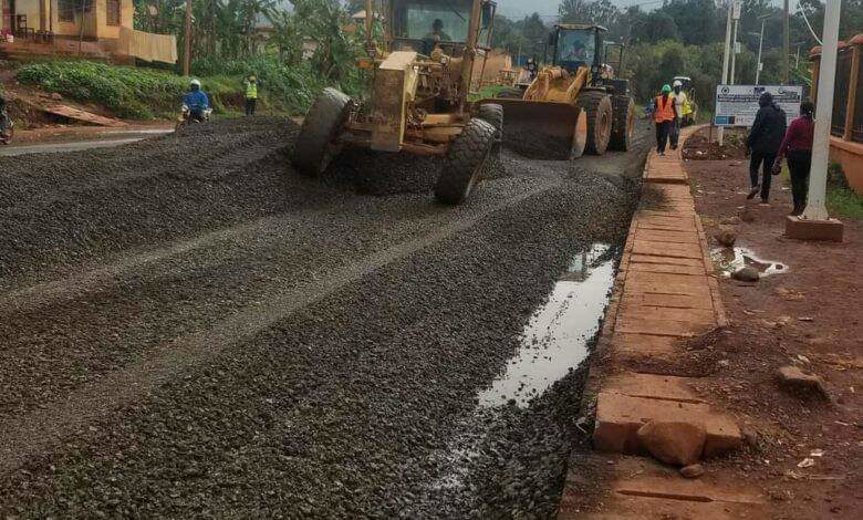 RouteBabadjou-Bemenda: les travaux de la section 2 Matazem-Welcome to Bamenda perturbés par une pénurie de gasoil